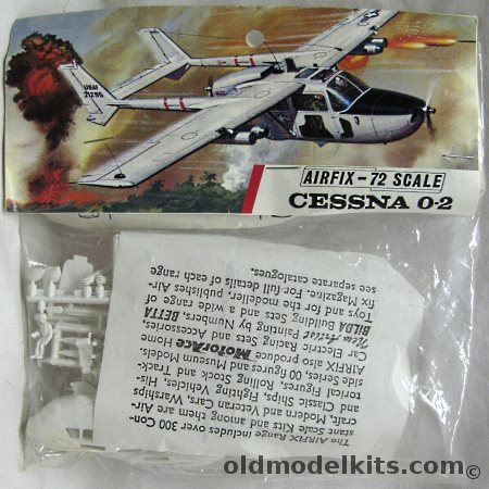 Airfix 1/72 Cessna O-2A Skymaster - Bagged T3 Logo, 133 plastic model kit